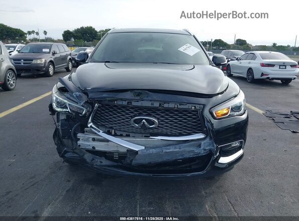 5N1DL0MN0LC537903 2020 INFINITI QX60 Black Вид щитка приладів