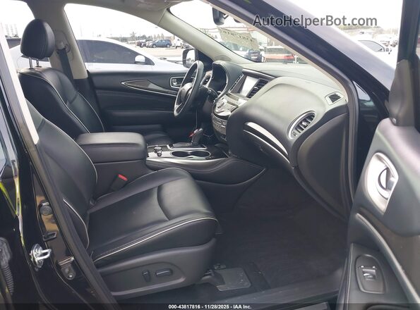 5N1DL0MN0LC537903 2020 INFINITI QX60 Black Вид салону спереду