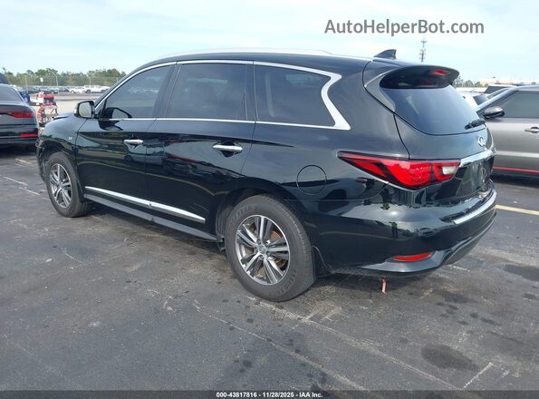 5N1DL0MN0LC537903 2020 INFINITI QX60 Black Задня ліва чверть