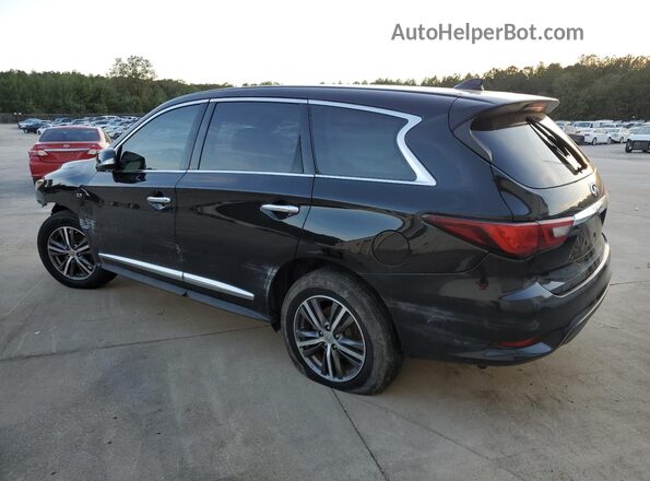5N1DL0MN4LC520313 2020 INFINITI QX60 Black Tył lewy