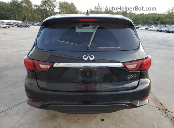 5N1DL0MN4LC520313 2020 INFINITI QX60 Black Widok z tyłu