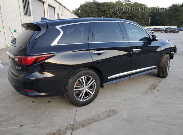 5N1DL0MN4LC520313 2020 INFINITI QX60 Black Tył prawy