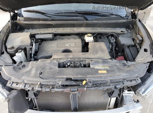 5N1DL0MN4LC520313 2020 INFINITI QX60 Black Widok komory silnika