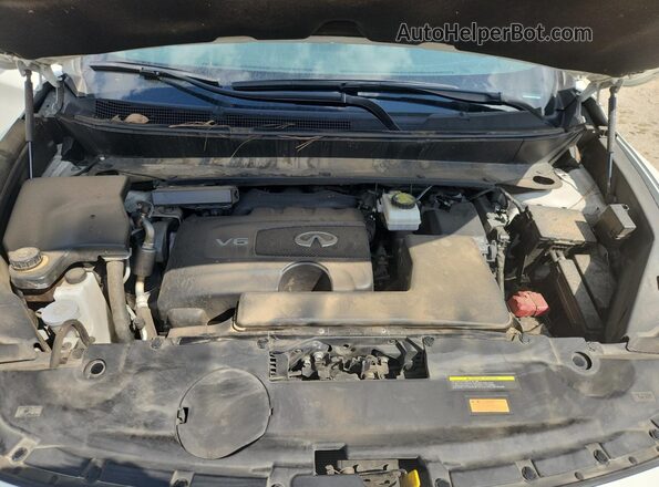 5N1DL0MN4LC521574 2020 INFINITI QX60 White Widok komory silnika