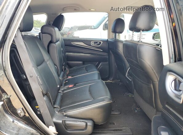 5N1DL0MN4LC531523 2020 INFINITI QX60 Черный Вид задней части салона