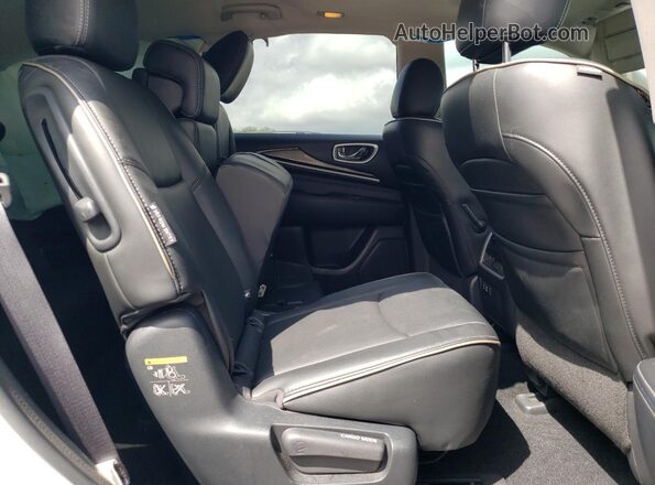 5N1DL0MN7LC540328 2020 INFINITI QX60 Silver Հետևի նստատեղերի տեսք
