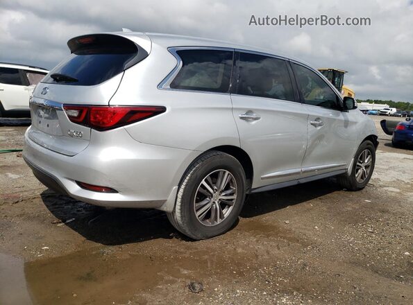 5N1DL0MN7LC540328 2020 INFINITI QX60 Silver Հետևի աջ