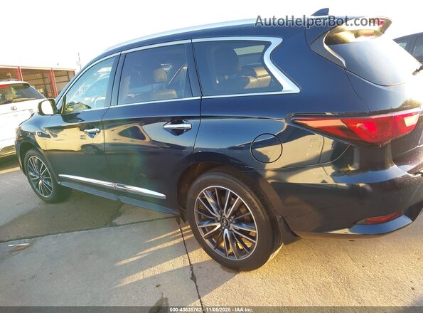 5N1DL0MNXJC532009 2018 INFINITI QX60 Blue Սալոնի 360 աստիճան տեսք