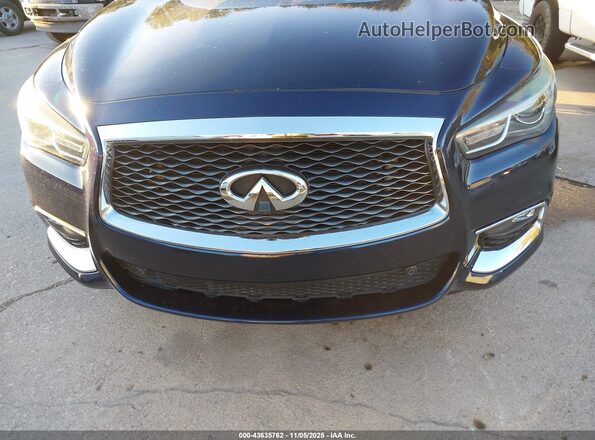 5N1DL0MNXJC532009 2018 INFINITI QX60 Blue Դիմացի տեսք
