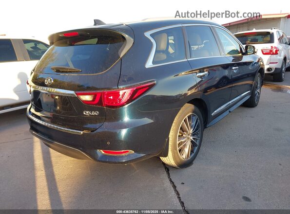 5N1DL0MNXJC532009 2018 INFINITI QX60 Blue Հետևի աջ