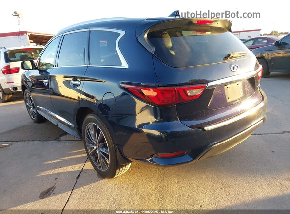 5N1DL0MNXJC532009 2018 INFINITI QX60 Blue Հետևի ձախ