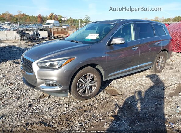 5N1DL0MNXLC519960 2020 INFINITI QX60 Gray Передня ліва чверть