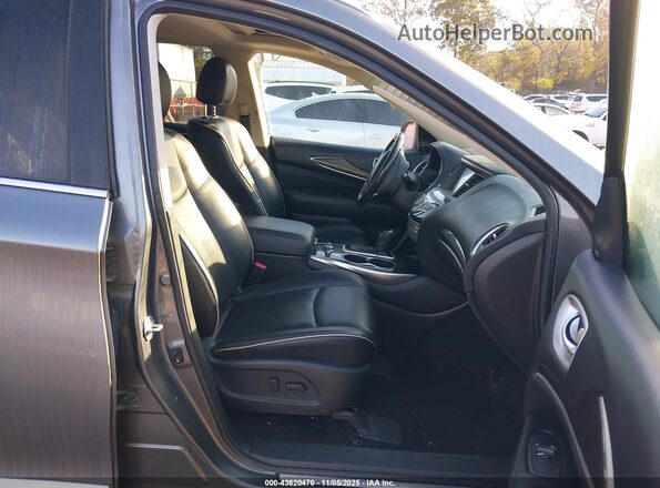 5N1DL0MNXLC519960 2020 INFINITI QX60 Gray Вид салону спереду
