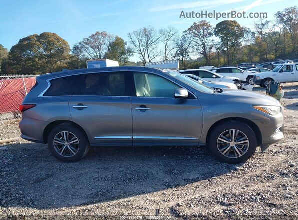 5N1DL0MNXLC519960 2020 INFINITI QX60 Gray Вид задньої частини салону