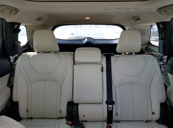 5N1DL1ES3PC360828 2023 INFINITI QX60 Black Widok tylnych siedzeń