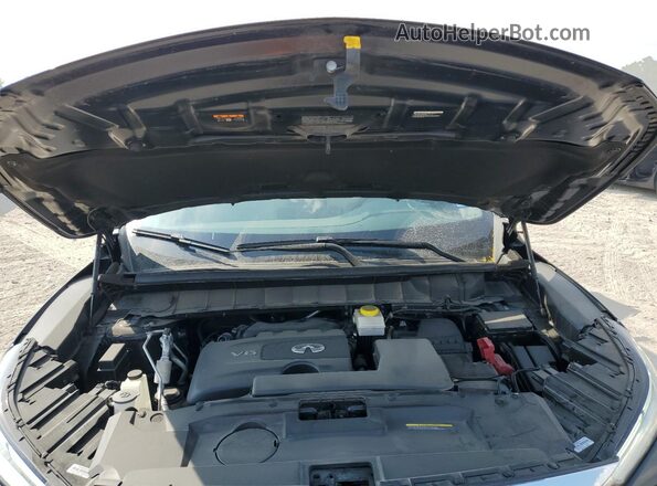 5N1DL1ES3PC360828 2023 INFINITI QX60 Black Widok komory silnika