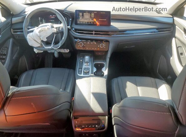 5N1DL1FR4RC334172 2024 INFINITI QX60 Blue Dashboard view