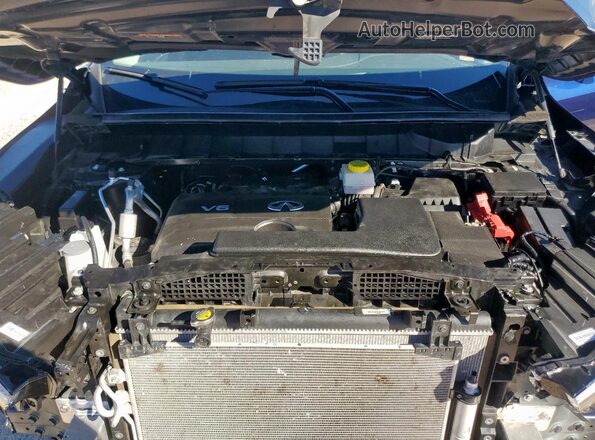 5N1DL1FR4RC334172 2024 INFINITI QX60 Blue Engine compartment view
