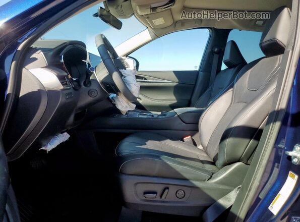 5N1DL1FR4RC334172 2024 INFINITI QX60 Blue Front interior view
