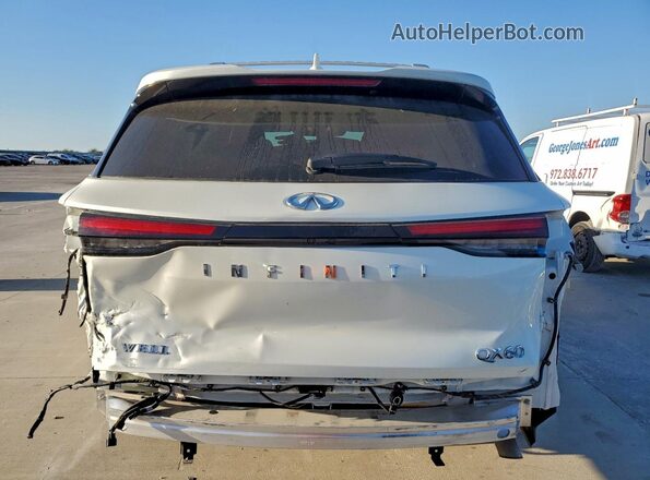 5N1DL1FR5RC331877 2024 INFINITI QX60 White Rear view
