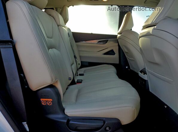 5N1DL1FR5RC331877 2024 INFINITI QX60 White Rear interior view