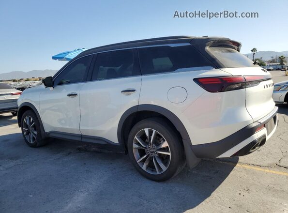 5N1DL1FR7PC374551 2023 INFINITI QX60 White Հետևի ձախ