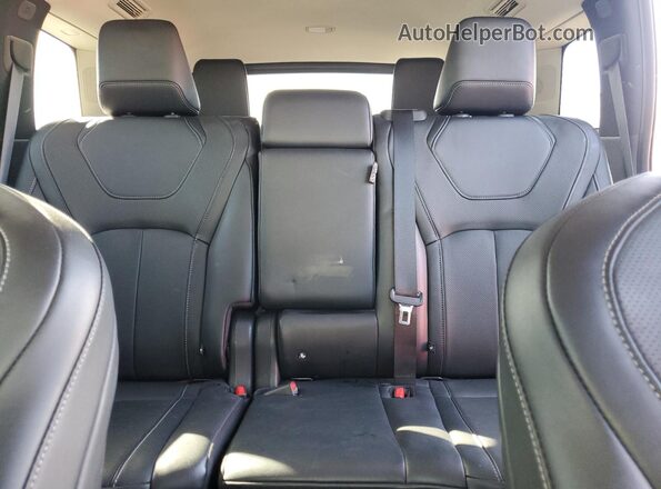 5N1DL1FR7PC374551 2023 INFINITI QX60 White Հետևի նստատեղերի տեսք