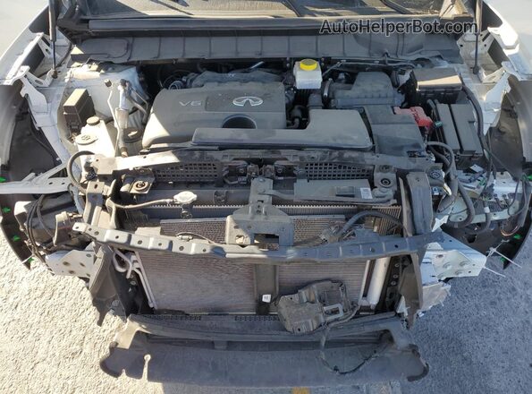 5N1DL1FR7PC374551 2023 INFINITI QX60 White Շարժիչի բաժամունքի տեսք