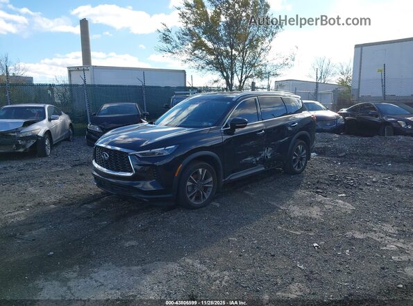 5N1DL1FS2RC355766 2024 INFINITI QX60 Black Передня ліва чверть