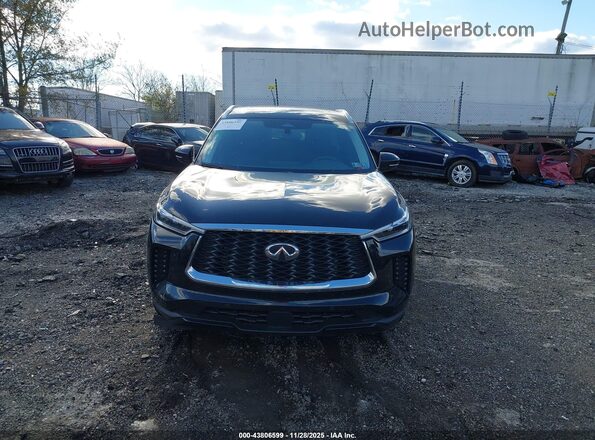 5N1DL1FS2RC355766 2024 INFINITI QX60 Black Вид щитка приладів