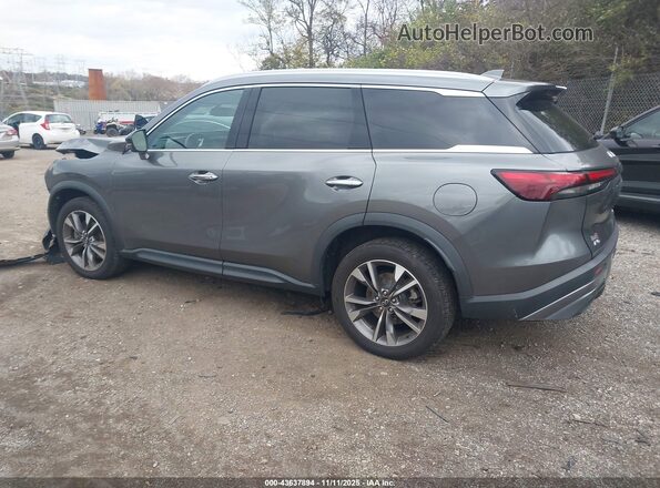 5N1DL1FS3NC338226 2022 INFINITI QX60 Gray Задня ліва чверть
