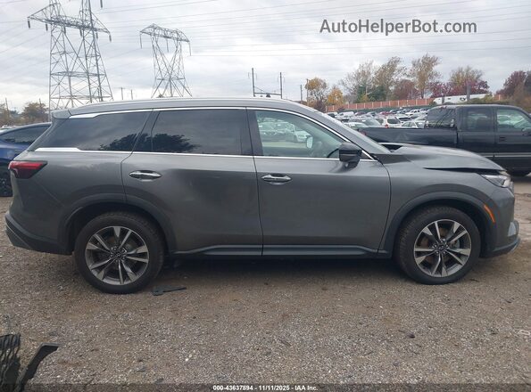 5N1DL1FS3NC338226 2022 INFINITI QX60 Gray Панорамний вид салону 360°