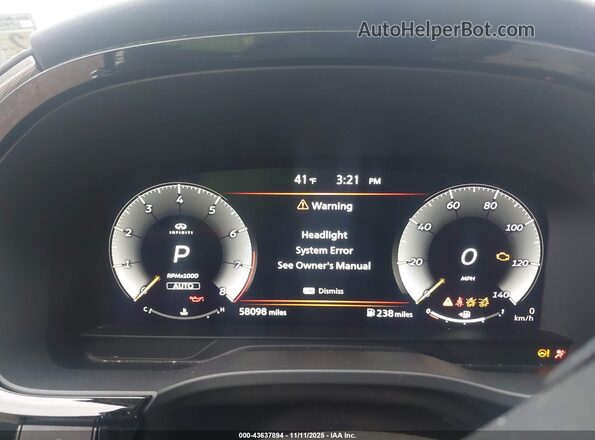 5N1DL1FS3NC338226 2022 INFINITI QX60 Gray Вид задніх сидінь