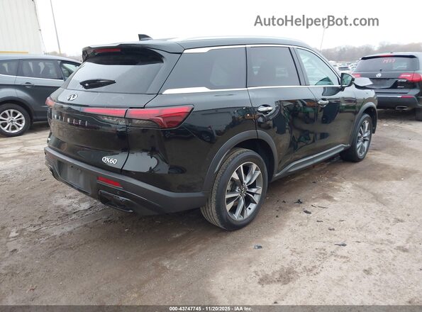 5N1DL1FS4PC356351 2023 INFINITI QX60 Black Rear right