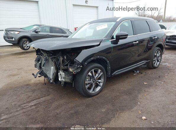 5N1DL1FS4PC356351 2023 INFINITI QX60 Black Front left