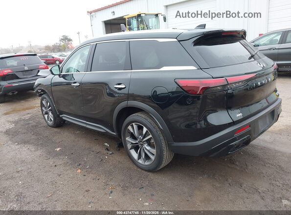 5N1DL1FS4PC356351 2023 INFINITI QX60 Black Rear left