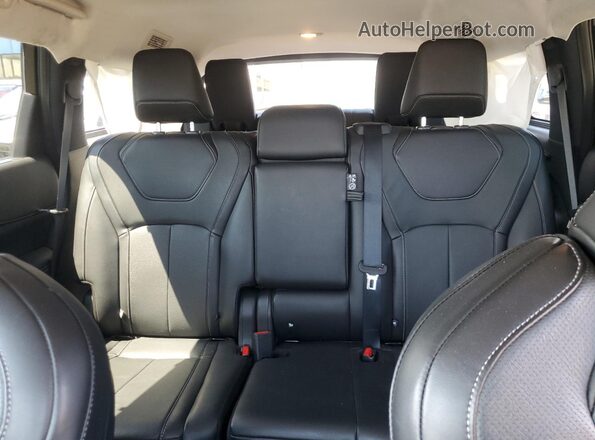 5N1DL1FS5NC340690 2022 INFINITI QX60 Black Вид задніх сидінь