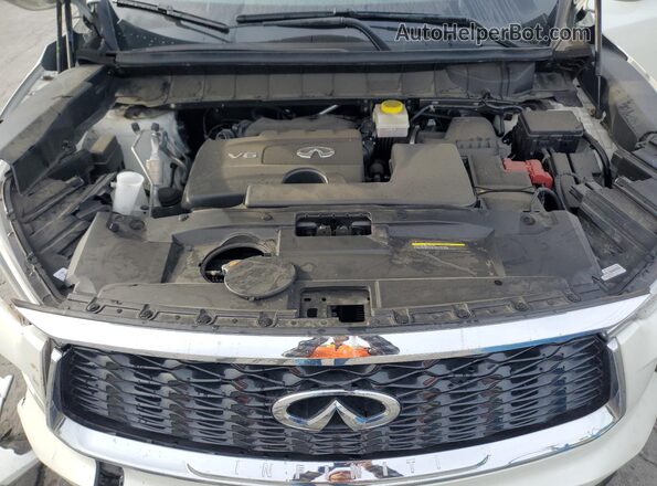 5N1DL1FS8PC365408 2023 INFINITI QX60 White Շարժիչի բաժամունքի տեսք