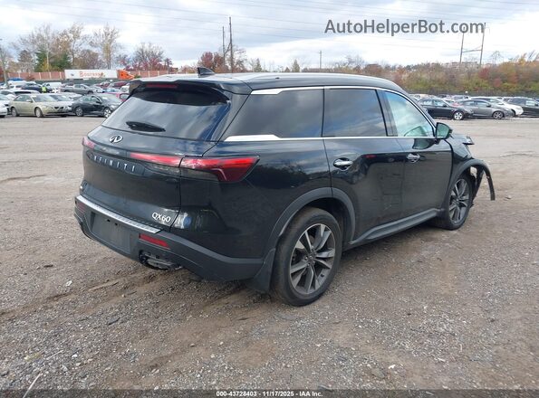 5N1DL1FS9PC375784 2023 INFINITI QX60 Black Tył prawy