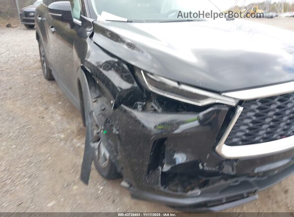 5N1DL1FS9PC375784 2023 INFINITI QX60 Black Widok z przodu