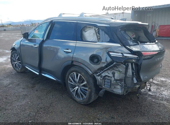 5N1DL1GS2PC353186 2023 INFINITI QX60 Gray Trasero izquierdo