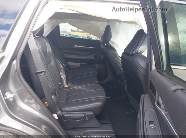 5N1DL1GS2PC353186 2023 INFINITI QX60 Gray Vista de la etiqueta del VIN
