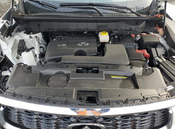 5N1DL1GS6PC363848 2023 INFINITI QX60 Белый Вид подкапотного пространства