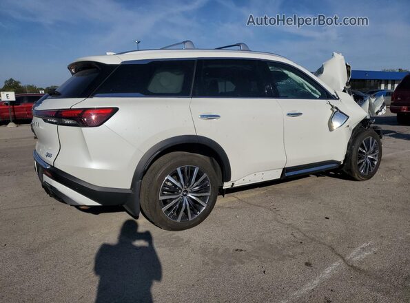 5N1DL1GS7PC365737 2023 INFINITI QX60 White Задня права чверть