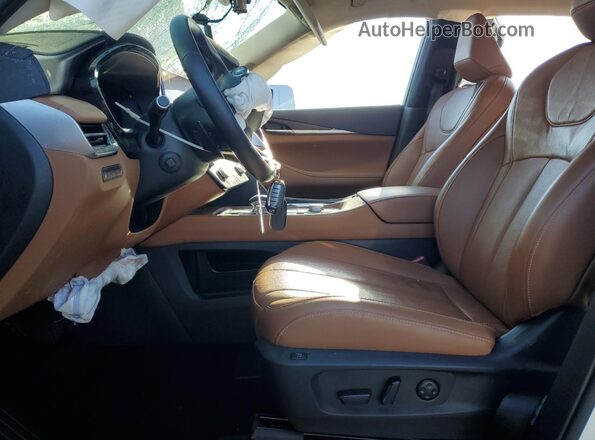 5N1DL1GS7PC365737 2023 INFINITI QX60 White Вид салону спереду