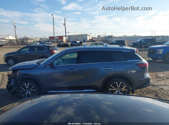 5N1DL1GS8PC352981 2023 INFINITI QX60 Gray Rear interior view
