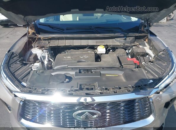 5N1DL1GS8PC364600 2023 INFINITI QX60 Silver Rear view