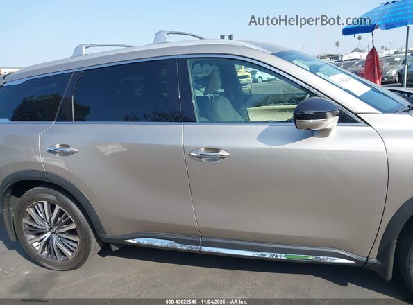 5N1DL1GS8PC364600 2023 INFINITI QX60 Silver Rear interior view