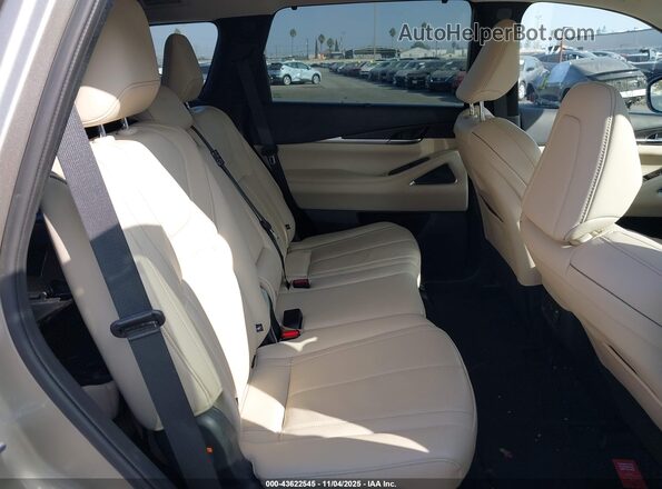 5N1DL1GS8PC364600 2023 INFINITI QX60 Silver VIN sticker view