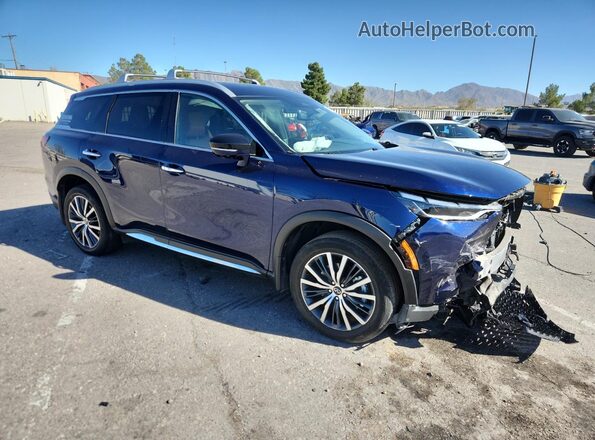 5N1DL1GSXPC345627 2023 INFINITI QX60 Blue წინა მარჯვენა
